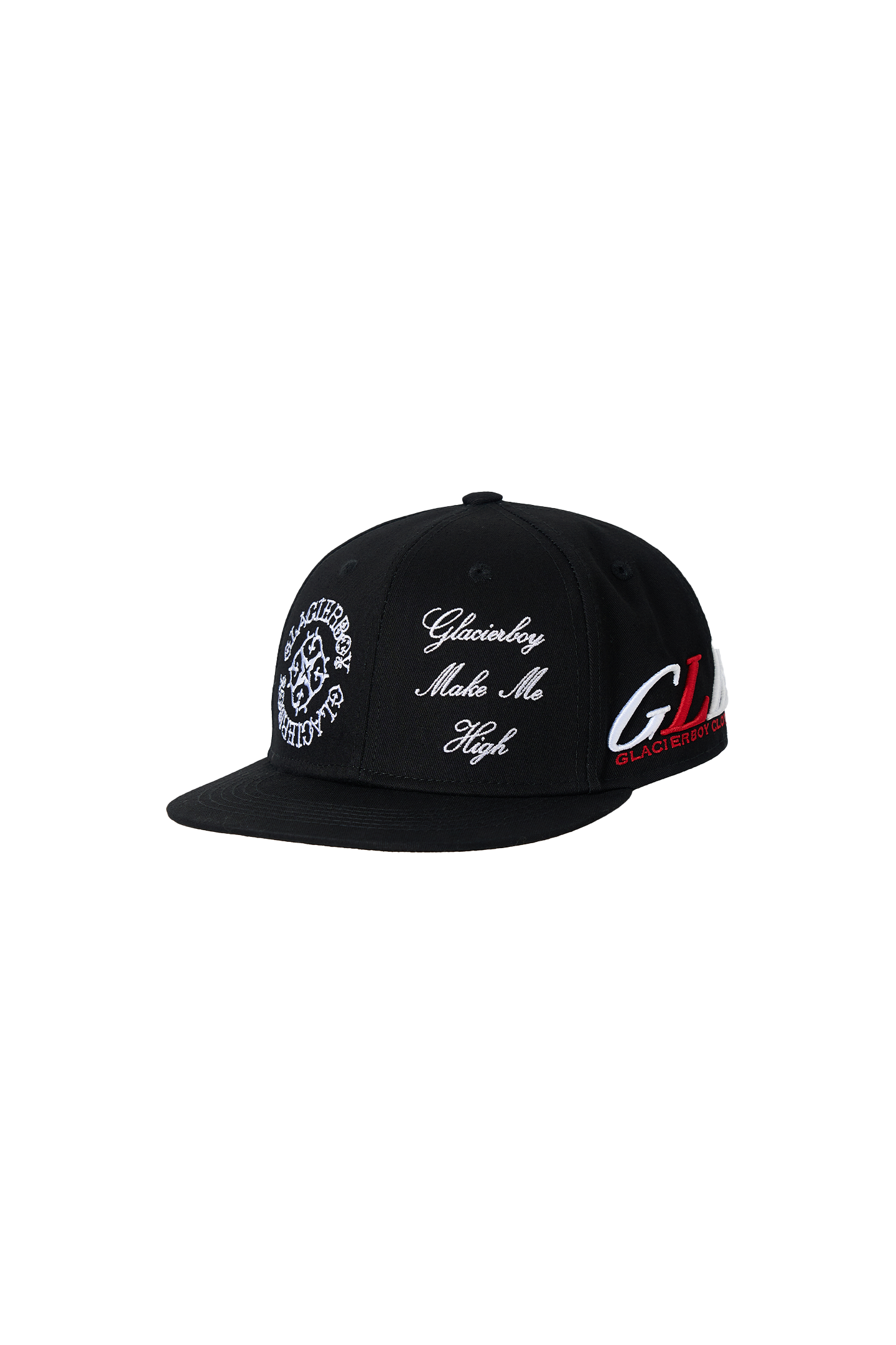 GLACIERBOY丨3D Embroidered Baseball Cap - PSYLOS 1, GLACIERBOY丨3D Embroidered Baseball Cap, Hat, GLACIERBOY•JAPAN, PSYLOS 1